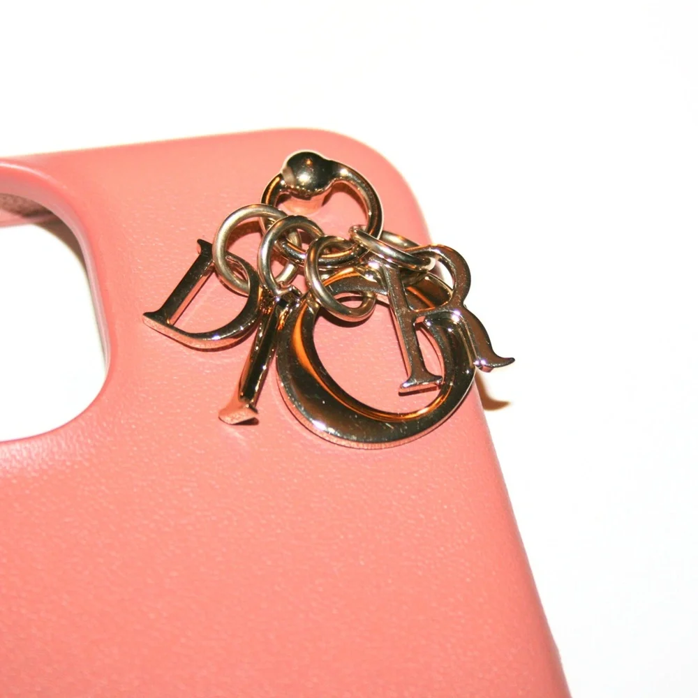 Christian Dior Lady Dior Charm Cannage iPhone 14 Phone Case